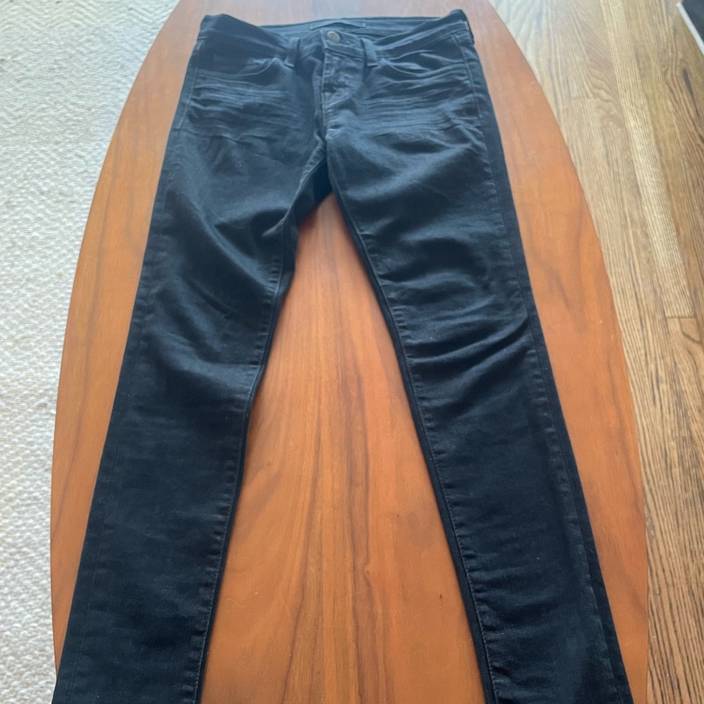 J BRAND SKINNY JEANS - BLACK - SIZE 26 - VINTAGE